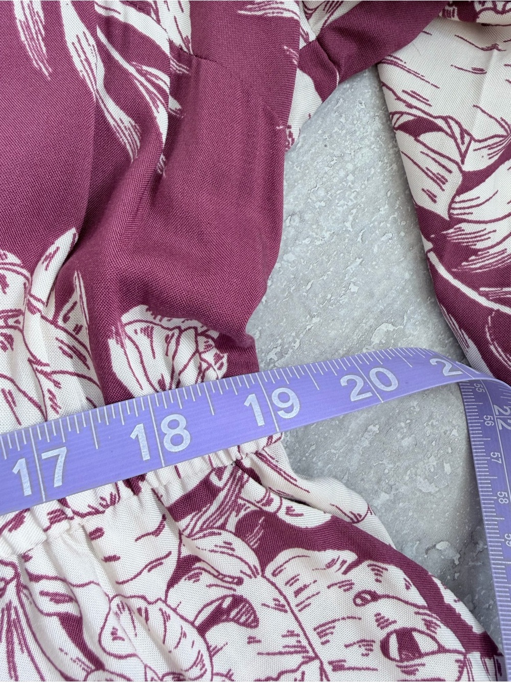 Torrid Maxi Dress 2X 18-20 NWT Maroon Tropical Floral Challis Tiered Pockets XXL - Picture 10 of 11